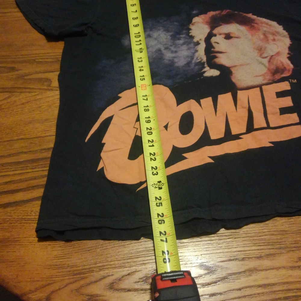 🎵 David Bowie 🎤 Shirt ⭐ Ziggy Stardust Shirt Large 🎶 Band Concert Tee 70s 🔥 - Picture 5 of 7
